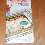 Home Lines: SS Oceanic 1975 “Linger Longer” cruise deckplan folder.