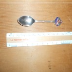 Cunard Line: Queen Elizabeth Silver Souvenir Spoon: