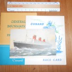 Cunard Line: Small Queen Mary Lot
