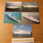 Carnival Cruises: First generation ship 5 postcard set