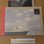 Cunard Line: QM2 ship brochure and fist years sailing brochure.