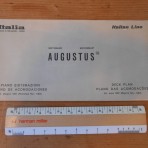 Italian Line: Augustus deck plan