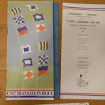 French Line : France May 1973 1st class passenger list