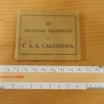 Cunard/ Anchor Lines: TSS Caledonia 12 souvenir snaps
