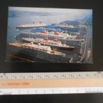 Luxury Liner Row NY Harbor: