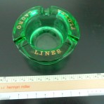 Lauro Lines: Heavy Green Ashtray