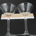 Rotterdam Lloyd: Pair of Champagne glasses