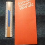 Cunard Line: 1969 QE 2 Specific Maiden Season rates and schedules folder