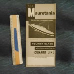 Cunard Line:  Mauretania Tourist Class Deck plans early 1960’s MM17