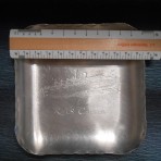 Cunard Line: RMS Carmania Aluminum dish