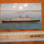 United States Lines: SS America Lady Liberty postcard