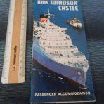 Union Castle Line: RMS Windsor Castle deckplan