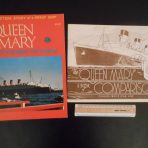 Cunard line: Queen Mary Superliner Pictorial and Comparisons Reprint