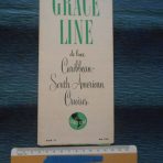 Grace Line: Deluxe 12 day Cruise to South America 1952 Folder.