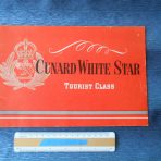 Cunard White Star: Post War Tourist Class Brochure Booklet
