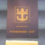 RCC: Nordic Prince Passenger List December 1972