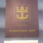 RCC: Sun Viking December 1974 Passenger List