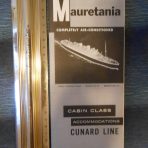 Cunard Line: Mauretania Cabin Class Deckplan