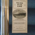 WSL : Song Sheet MV Britannic on the cover