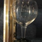 Moore McCormack Lines: MM Etched Glass
