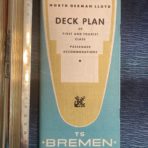NGL: TS Bremen Blue Deck Plan