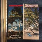 Costa Line: Carla C and Amerikanis 1976-77 Flyer.