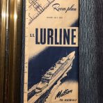Matson: Lurline Room Plan July 1951