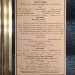 Hudson River Day Line: Daily Menu dated 6-48