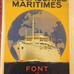 Messageries Maritimes: Reproduction Agency poster