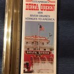 Delta Queen Steamboat Company: Delta Queen brochure and deck plan