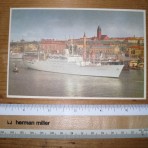Swedish American Line: SS Stockholm Postcard