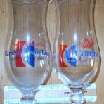 Carnival Curises: 2 daquiri glasses.