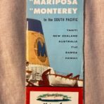 Matson Line: Mariposa and Monterey Deck Plan