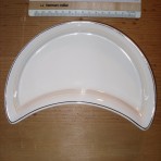 Cunard line: Maddock China crescent dish: Restocked!