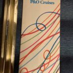 P&O Cruise pocket folder -packet form Onboard