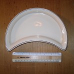 Cunard Line: Maddock China crescent shaped dish: restocked!