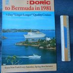 Home Lines: Doric to Bermuda in 1981