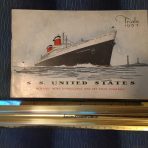 United States Lines: SS United States Trials Booklet
