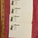 Matson Lines: South Pacific Service4 Index Card Set