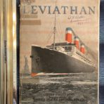 United States Lines: SS Leviathan “builders book” Quarter master CF Dutton
