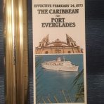 Sitmar: 1973 Caribbean from Port Everglades Flyer