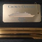 Royal Cruise Line: Crown Odyssey Baggage Tag