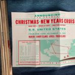 United States Lines: SSUS 69/70 Xmas-NY Cruise simple flyer