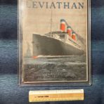 United States Lines: SS Leviathan “Builders” book