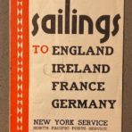 NDL : Sailing folder for late 1935 and early 36